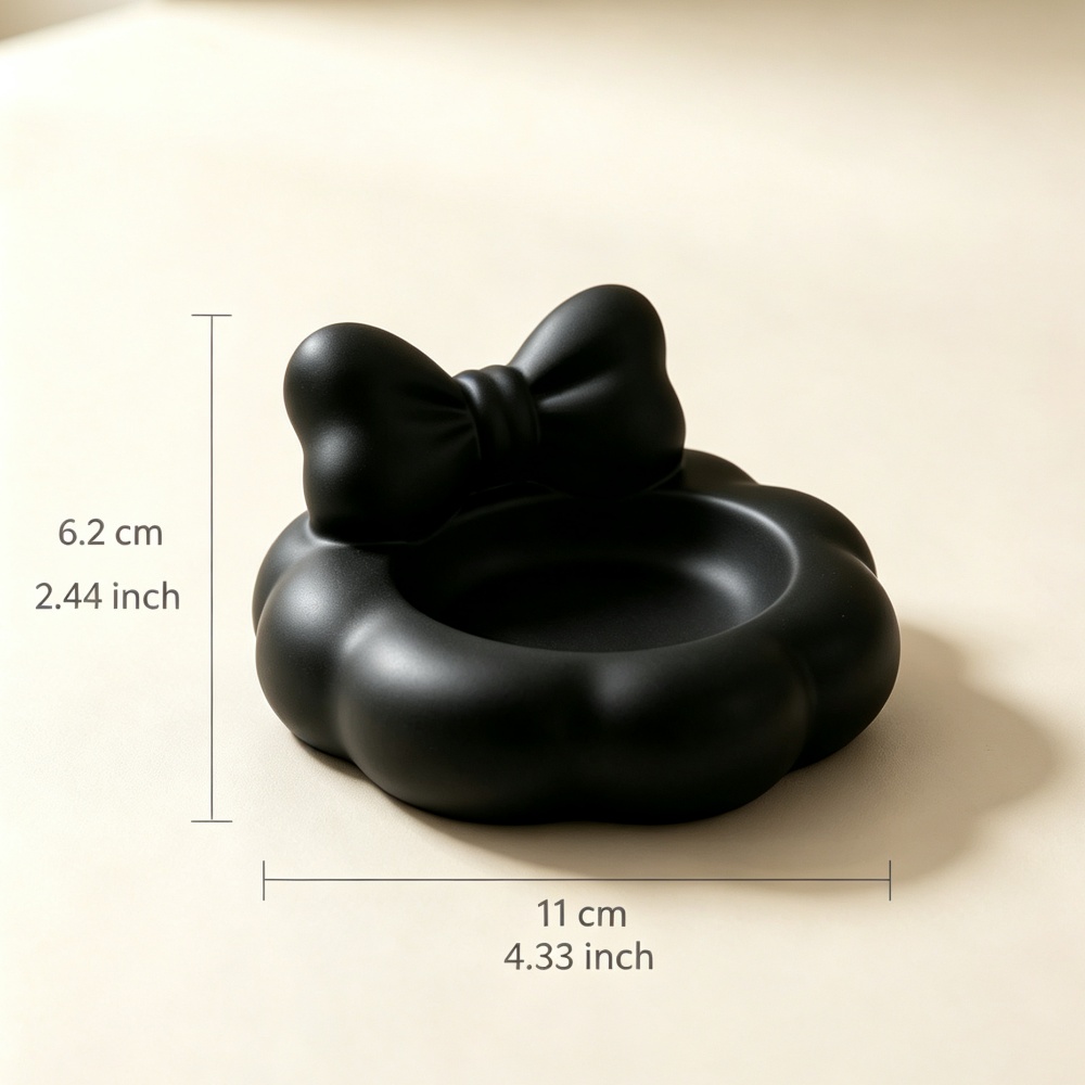 3Dプリント製ブラックボウジュエリートレイ、キュートなリボン - Organza Ribbon Spool のレビューと価格