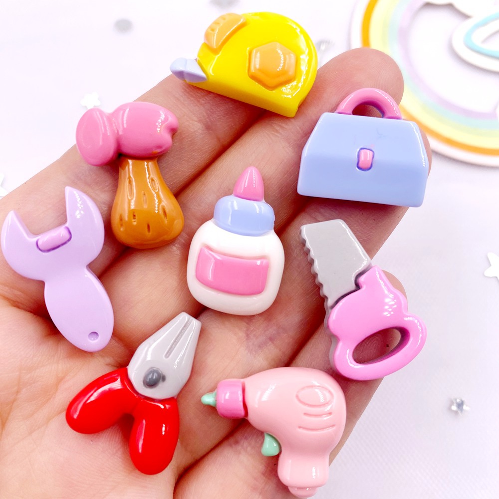 樹脂カラープライヤーハンマーレンチ定規接着剤フラットバックカ - Embellishment Glue Craft のレビューと価格