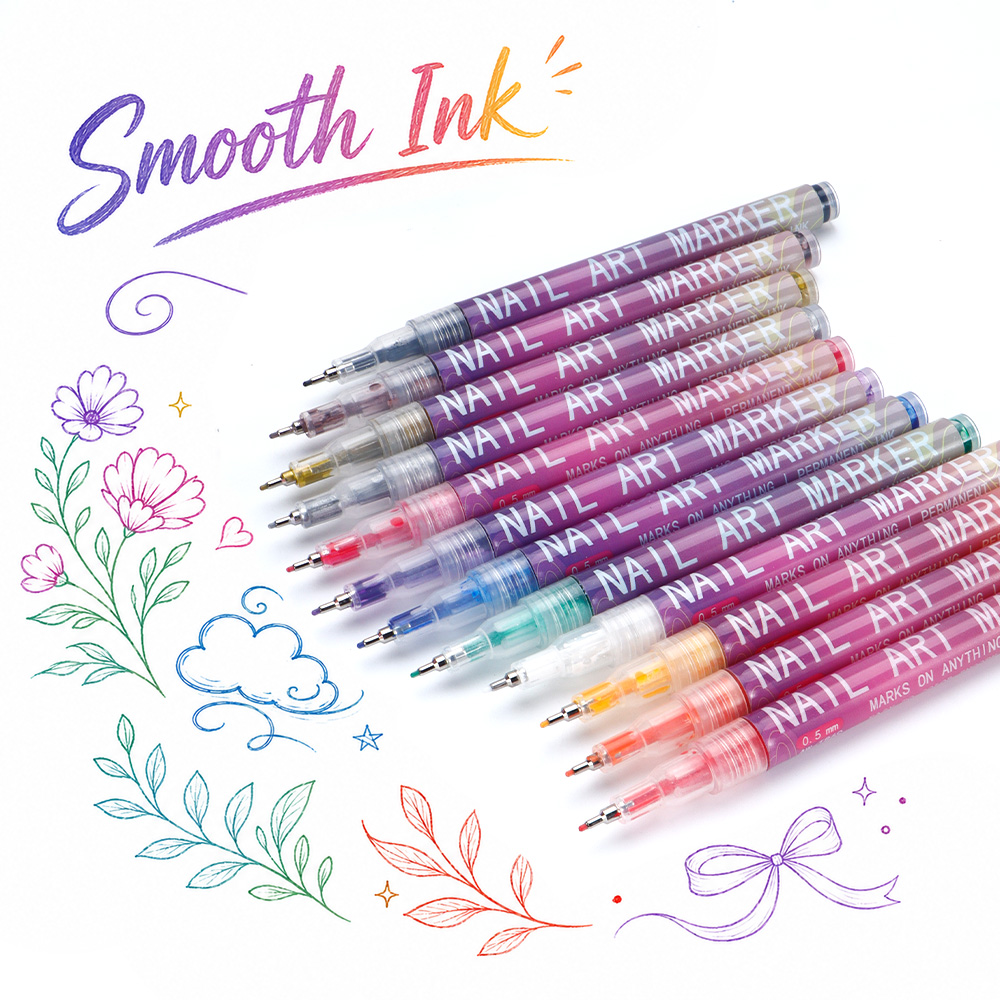 12本入り 0.5mm 極細マーカーペン 水性スムースインク - Copic Marker Sketch のレビューと価格