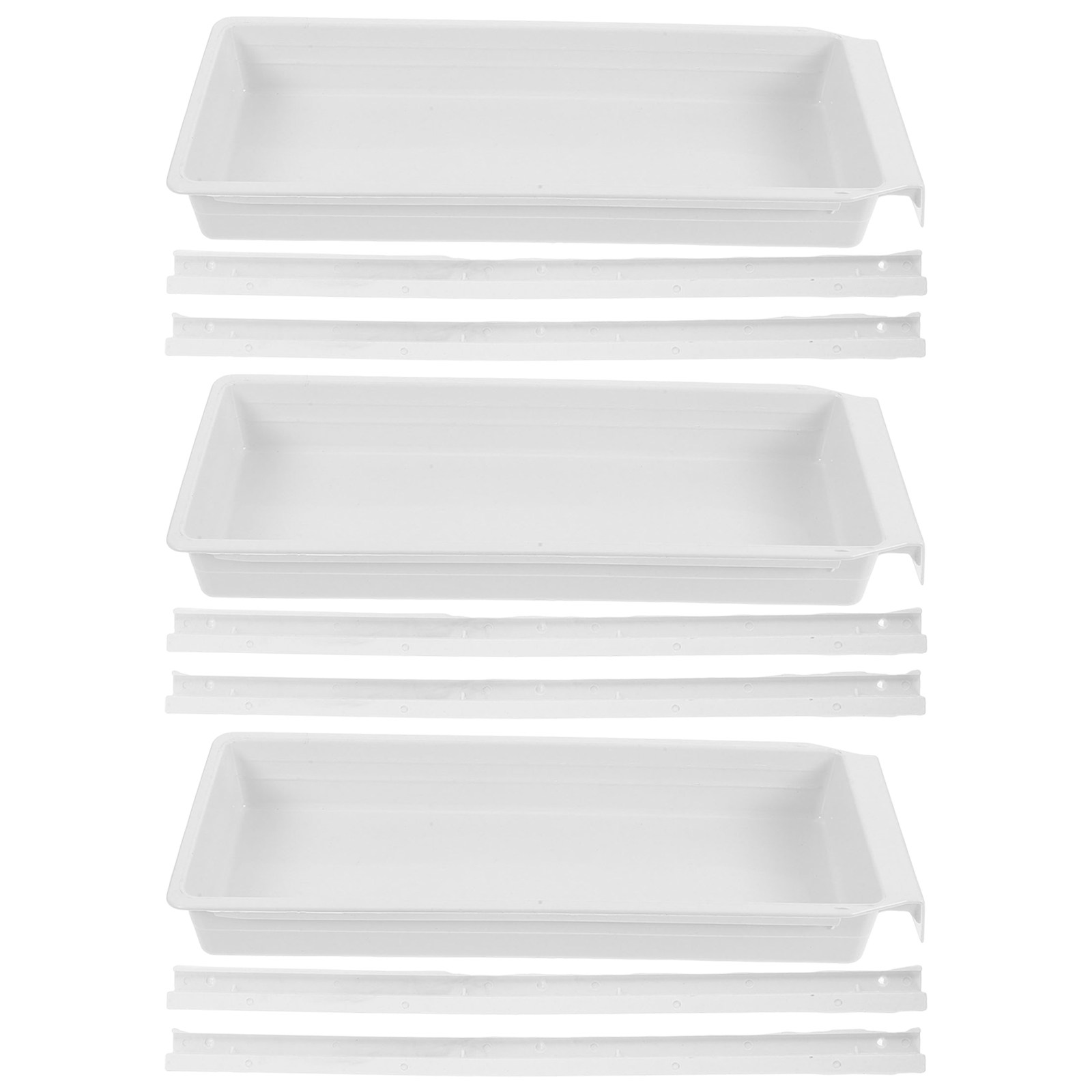 3セット工業用ミシン台用引き出しボックス収納容器プラスチック - Craft Embellishment Storage のレビューと価格