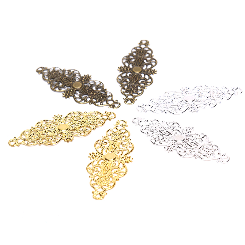 ★ ▲ 20個入りフィリグリーフラワーラップコネクタークラフ - Craft Embellishments のレビューと価格