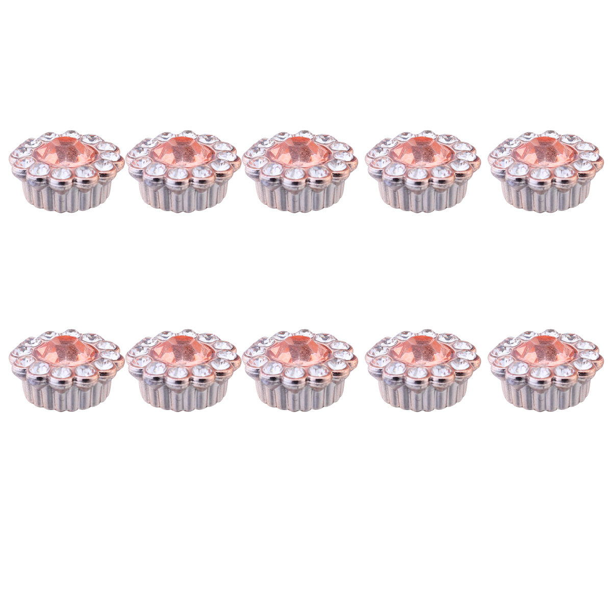 50個入り パールフラワーシェイプ装飾品 ABS素材 フラッ - Embellishment Glue Craft のレビューと価格