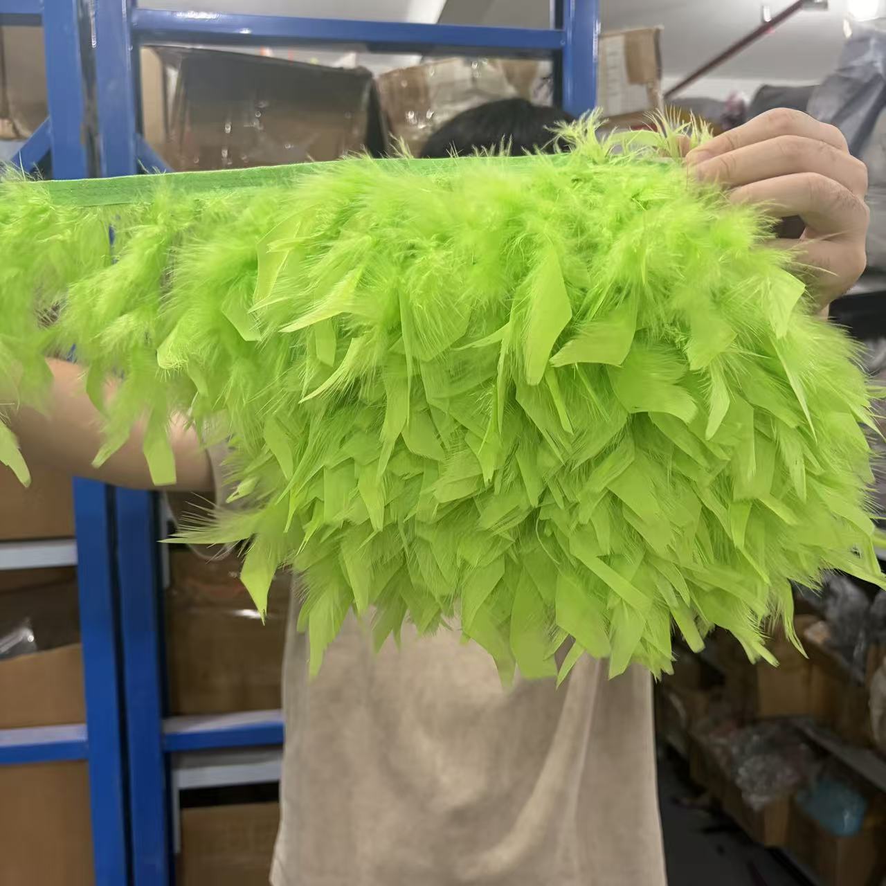 天然のトルコ産マラボウフェザートリム 1/2/5/10メート - Feather Trim Marabou のレビューと価格