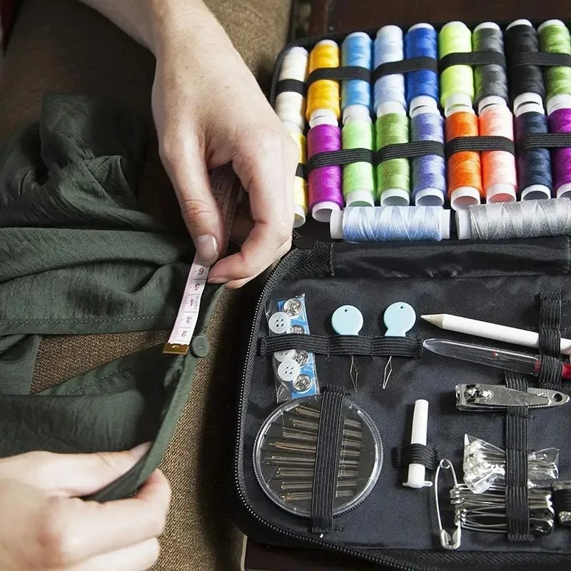 ポータブルボックス付き裁縫キットセット、多機能裁縫アクセサリ - Craft Embellishment Storage のレビューと価格